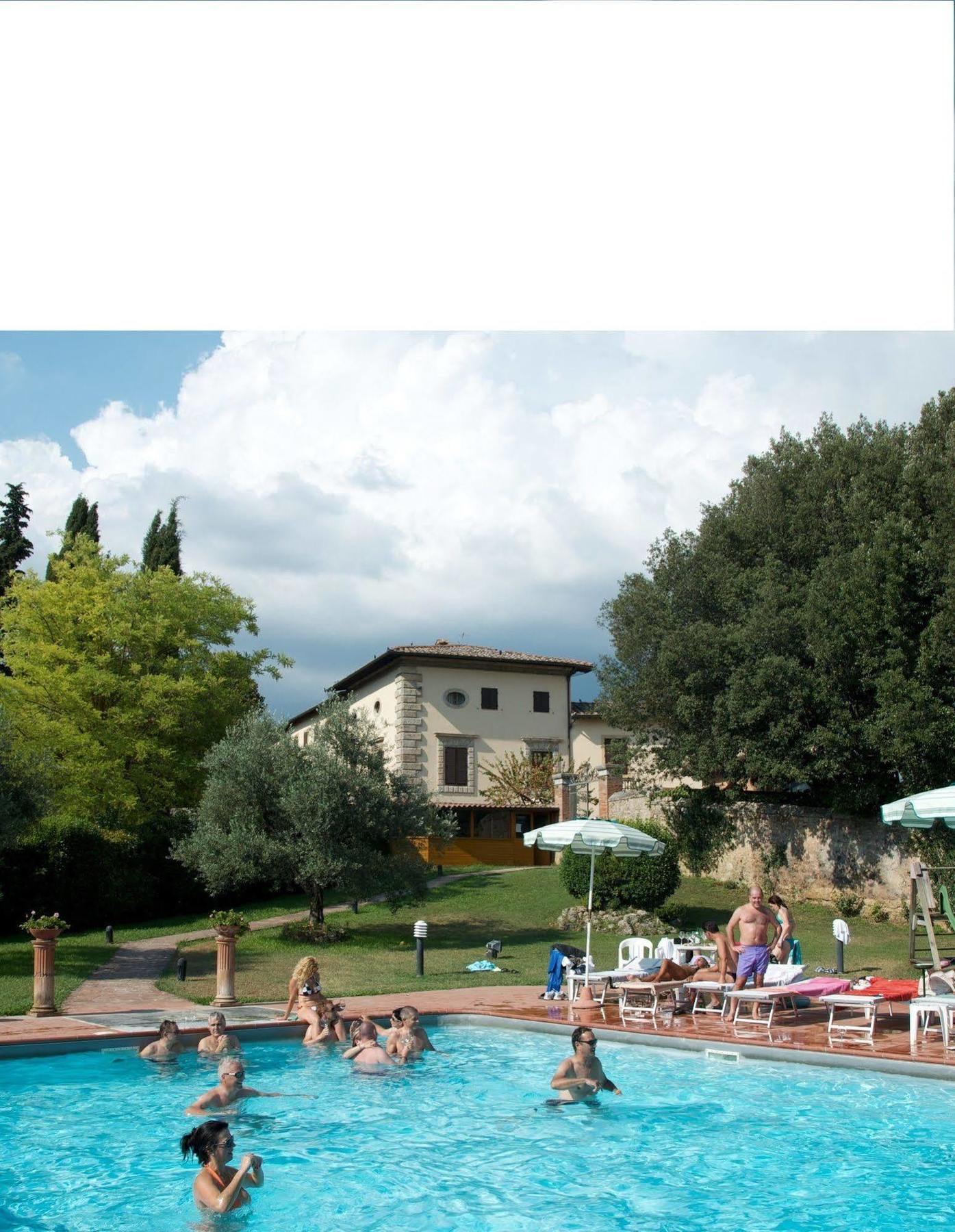 Hotel Villa San Lucchese Поджібонсі Екстер'єр фото